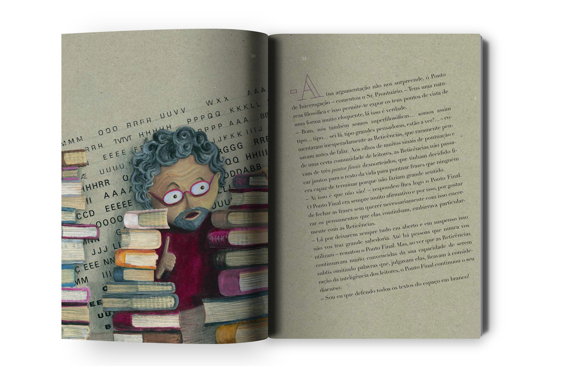 dinalivro book publisher “histórias de pontuar” editorial design by avantia.design