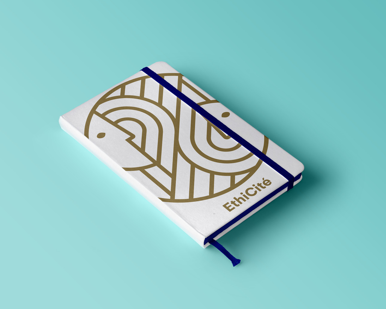 ethicité moleskine notebook branding by avantia.design