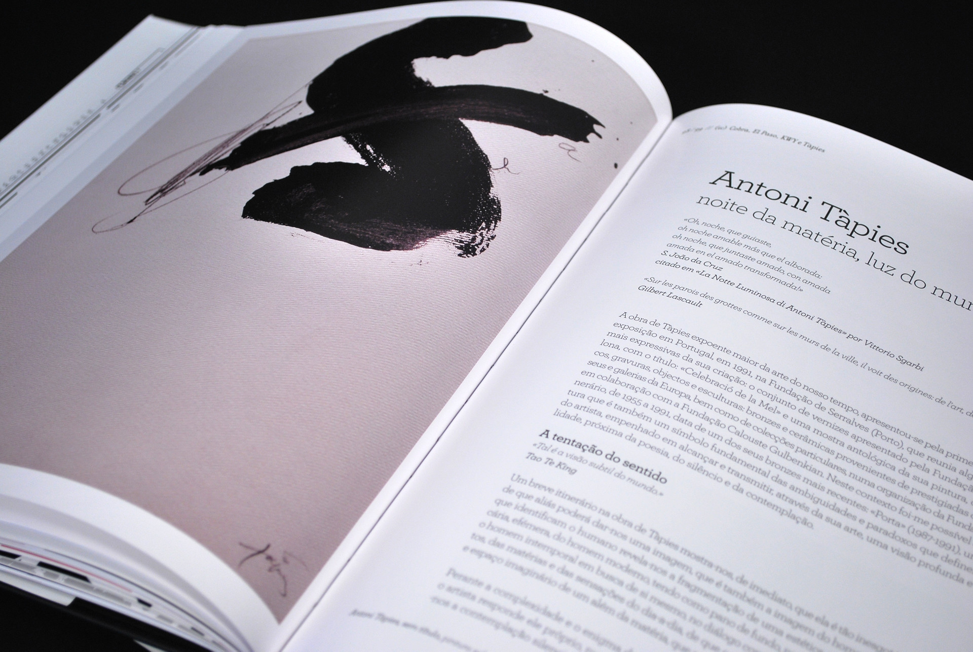 fundação portuguesa das comunicações “caligrafias” book editorial design by avantia.design