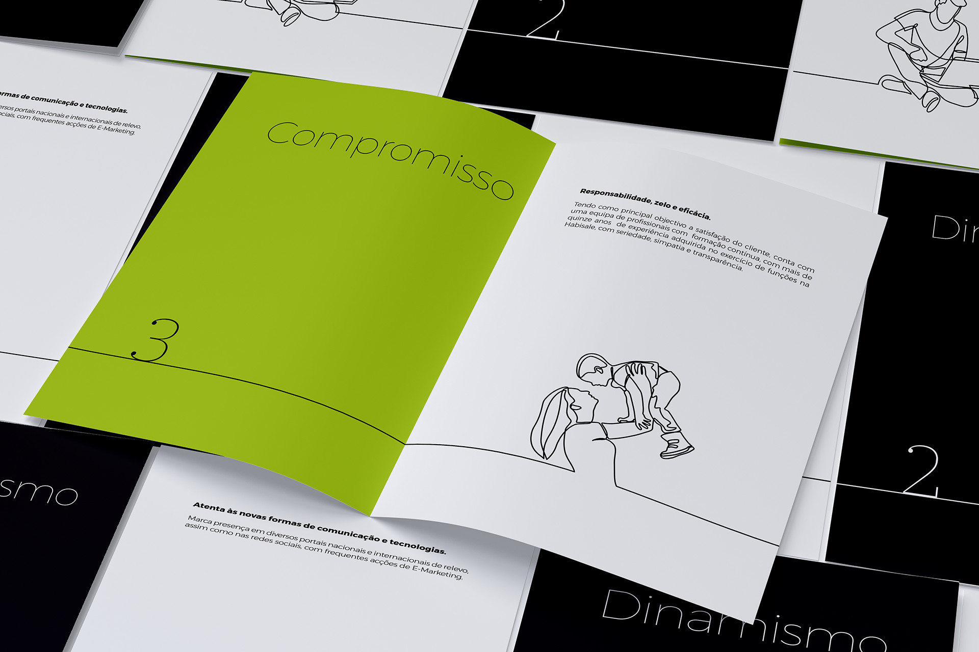 habisale real estate corporate brochure design by avantia.design