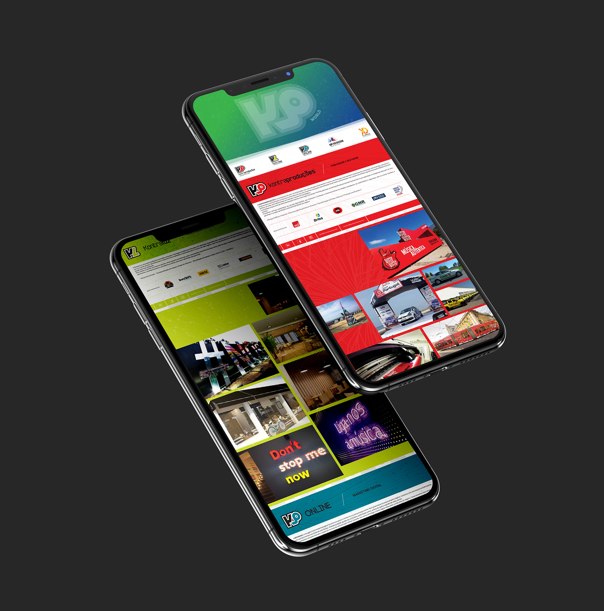kpworld mobile webdesign by avantia.design