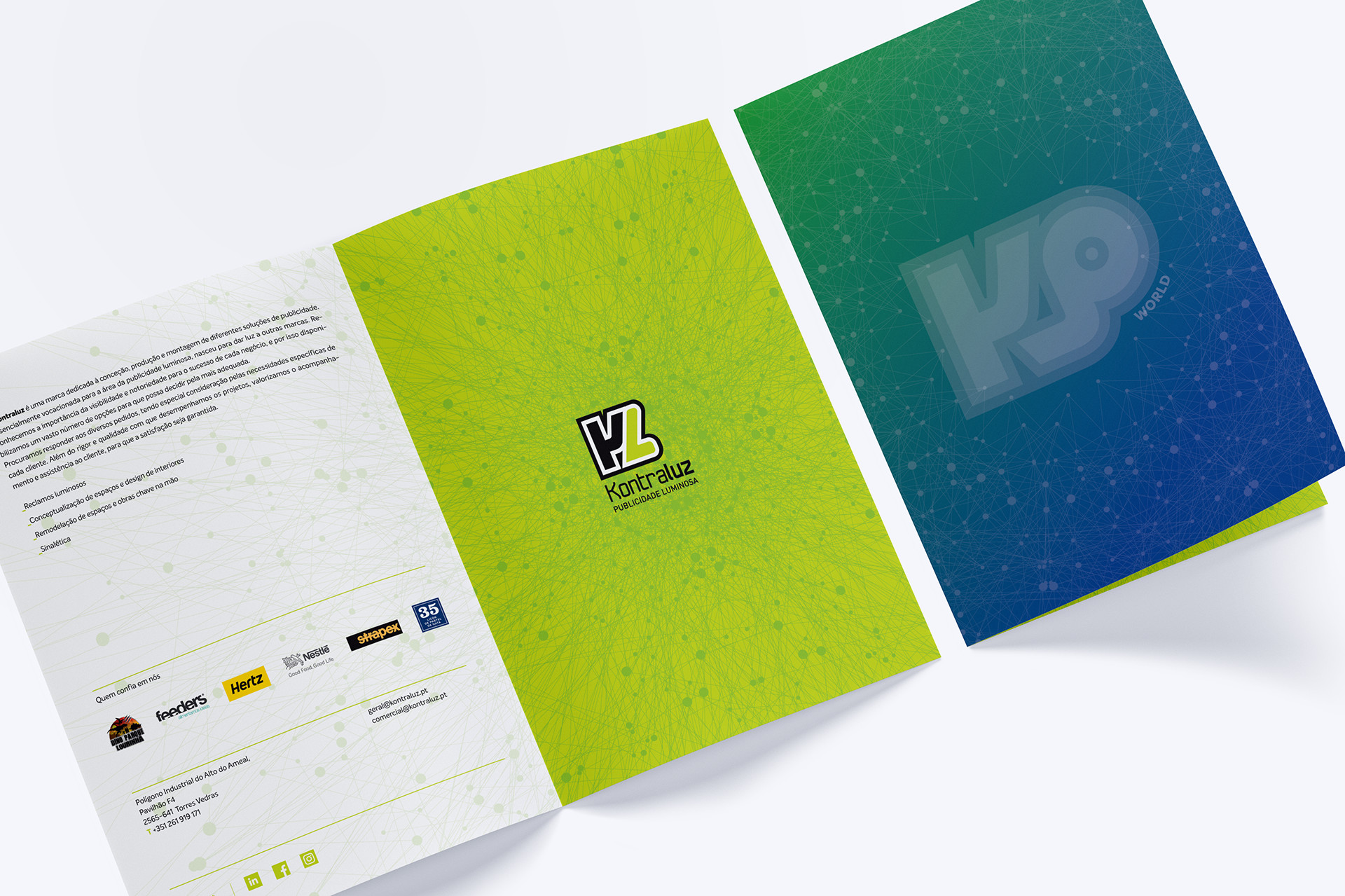 kpworld corporate catalog graphic design by avantia.design