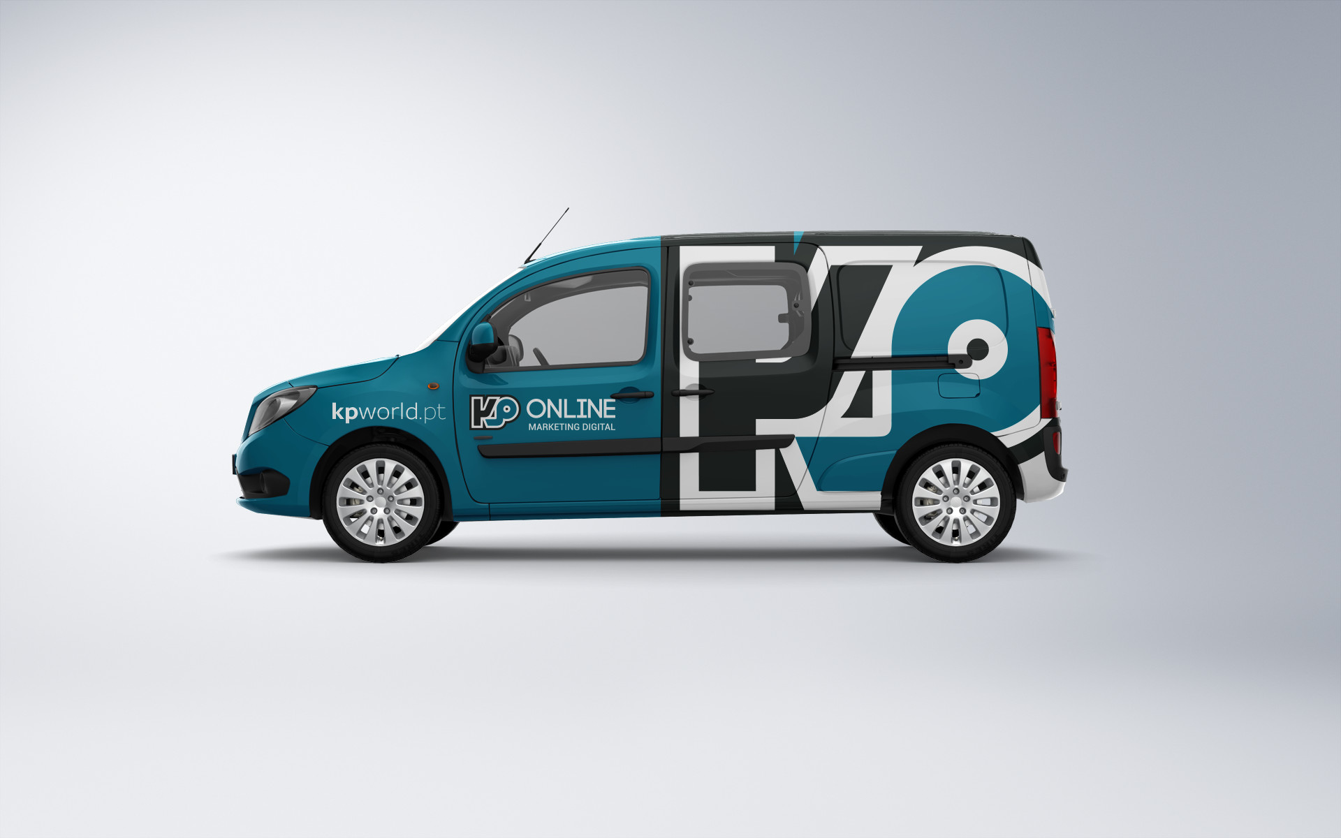 kpworld / kp online / vehicle wrap design by avantia.design