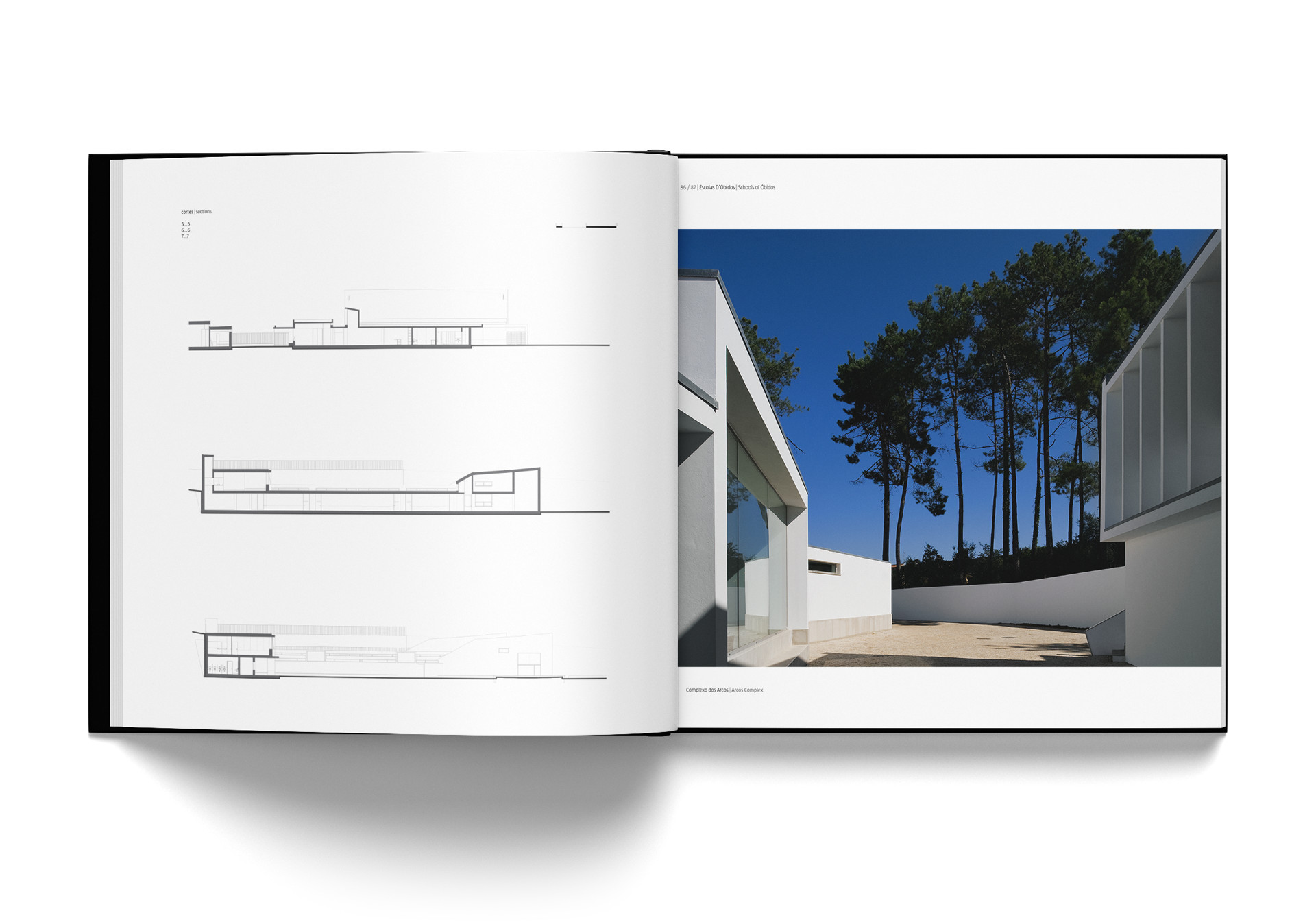 architecture book editorial design by avantia.design