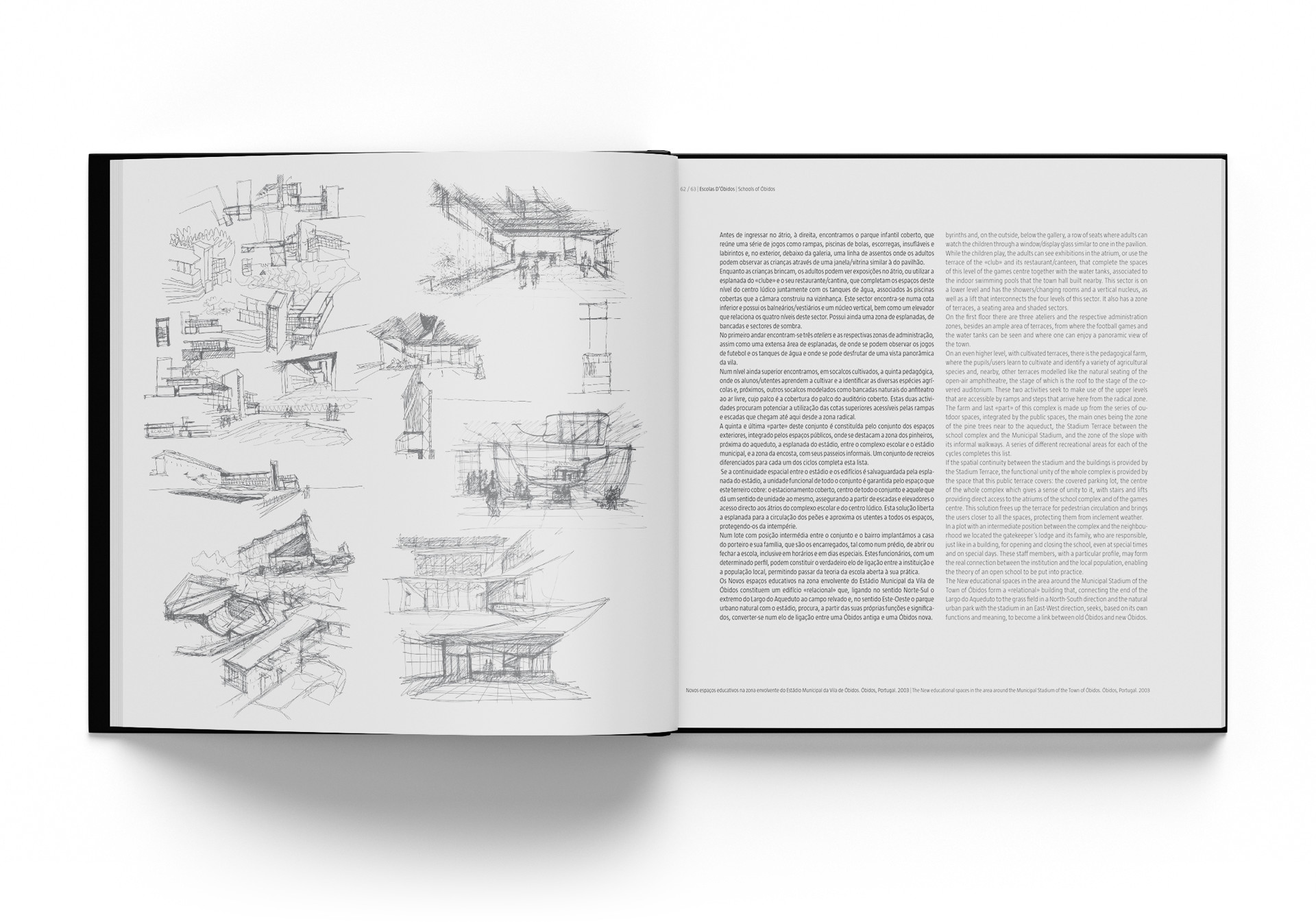 schools of óbidos book editorial design by avantia.design